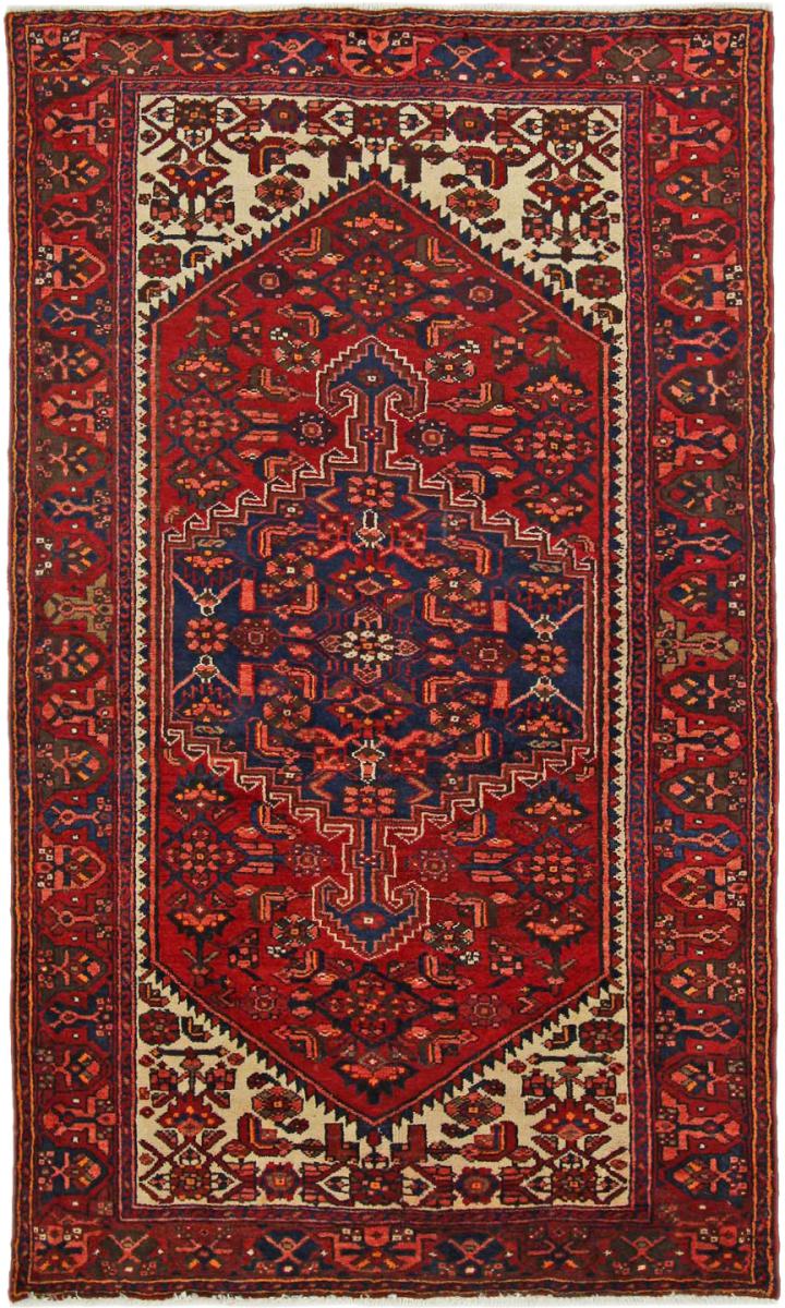 Persian Rug Hamadan 211x127 211x127, Persian Rug Knotted by hand