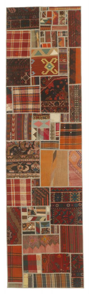 Perzsa szőnyeg Kilim Patchwork 302x81 302x81, Perzsa szőnyeg szőttesek