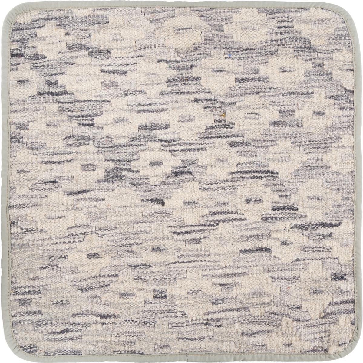 Afghan rug Kilim Afghan Cushion Cover 45x45 45x45, Persian Rug Knotted by hand