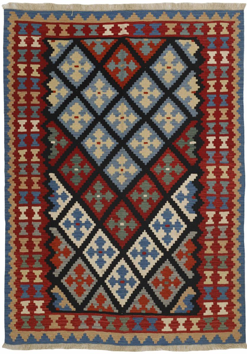 Tapete persa Kilim Fars 7'8"x5'7" 7'8"x5'7", Tapete persa Tecido à mão