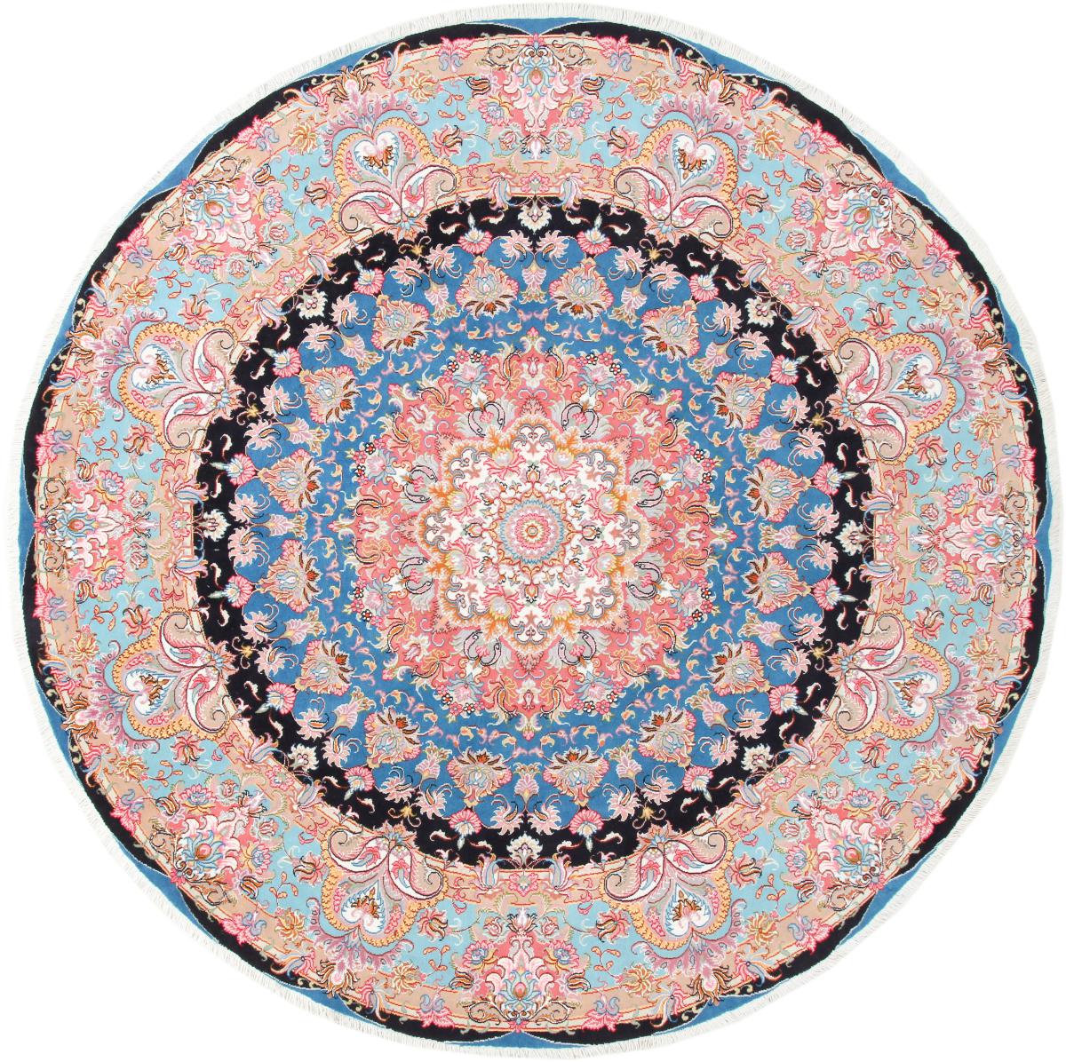 Persian Rug Tabriz 350x350 350x350, Persian Rug Knotted by hand