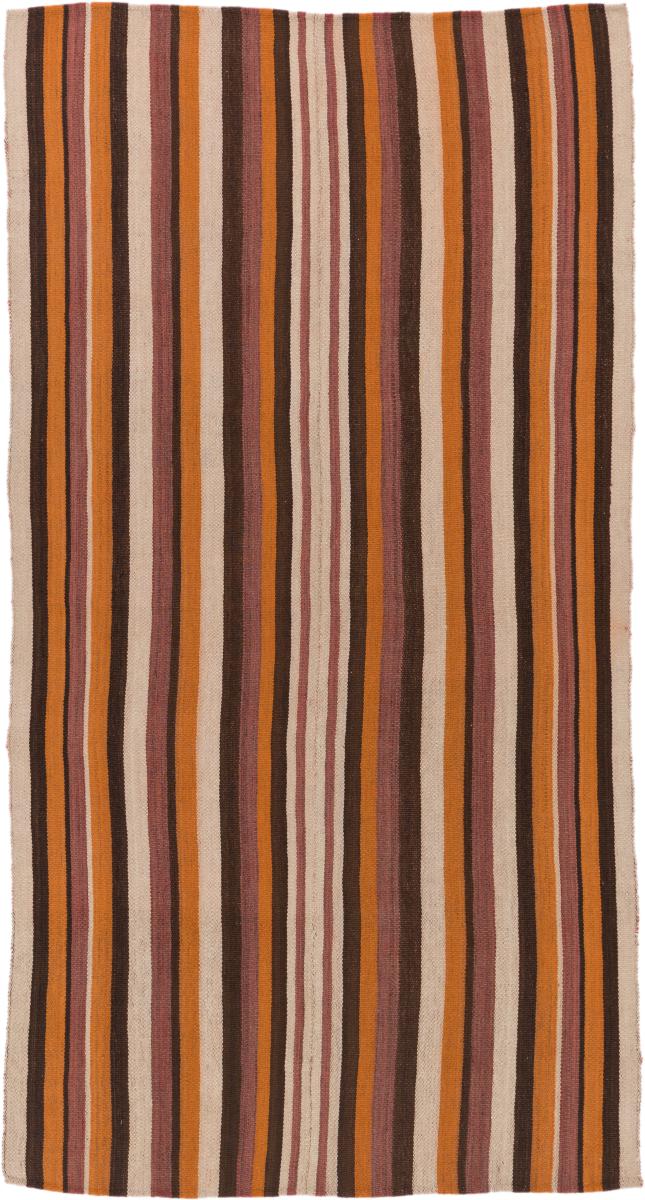 Tapis persan Kilim Fars 248x130 248x130, Tapis persan Tissé à la main