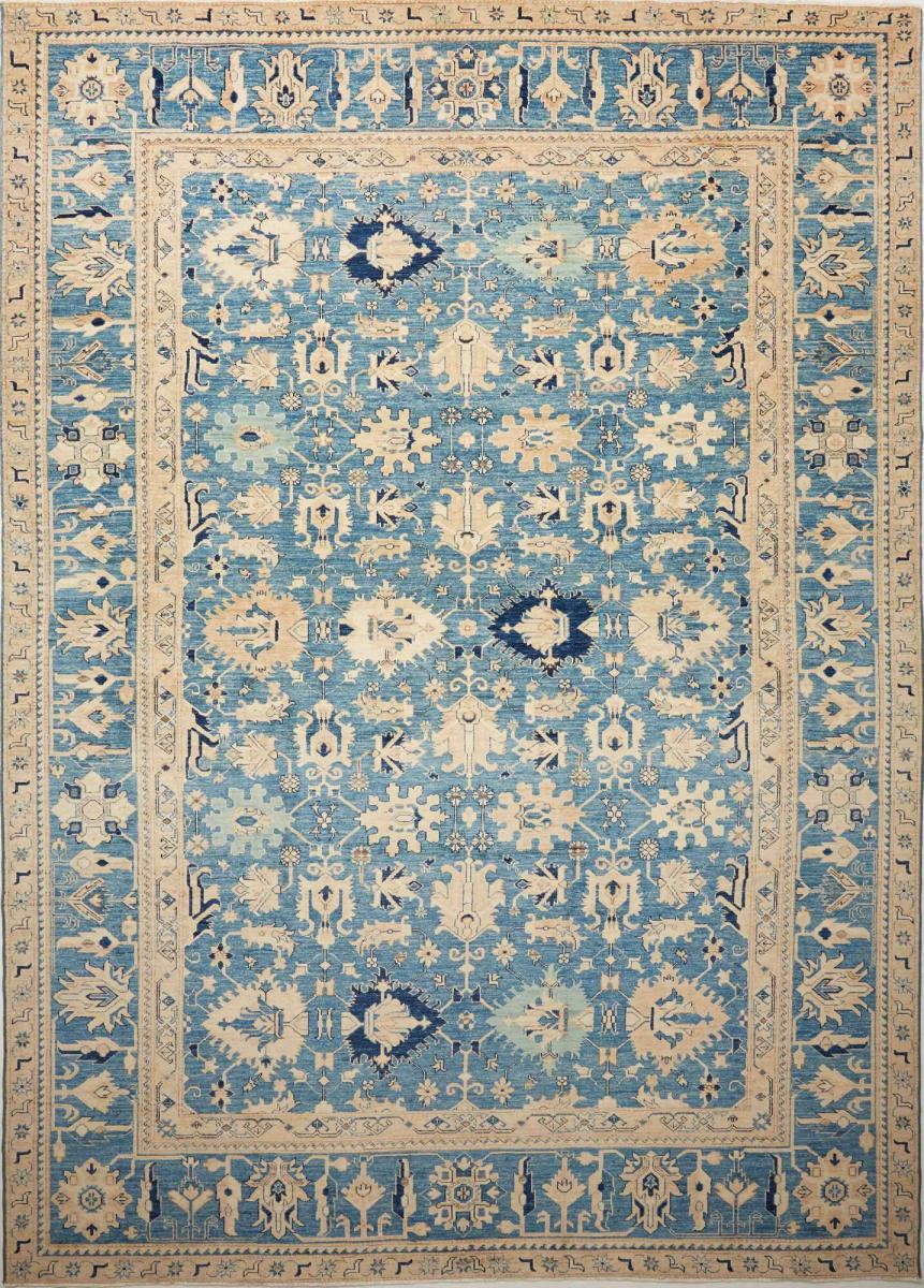 Pakistansk teppe Super Kazak 368x266 368x266, Persisk teppe Knyttet for hånd