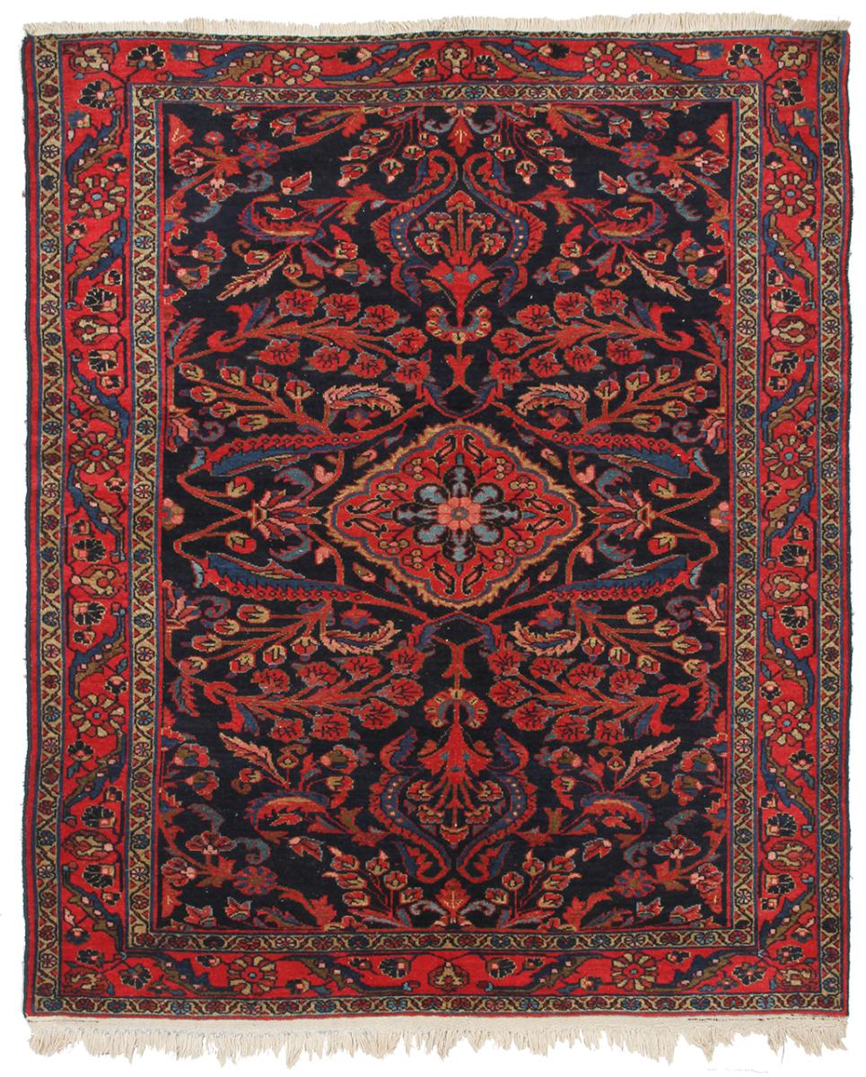 Tappeto persiano Lillian Antico 194x159 194x159, Tappeto persiano Annodato a mano