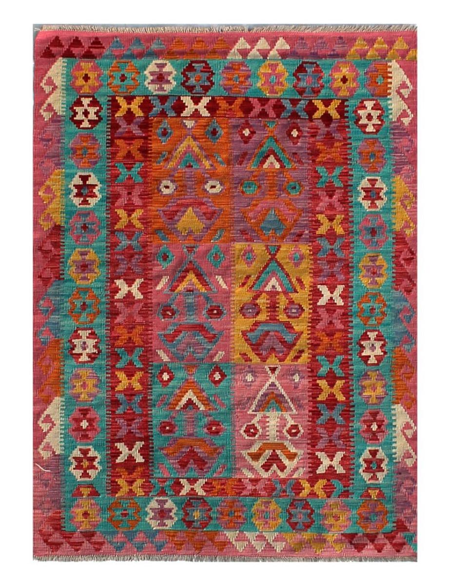 Covor afgan Chilim Afghan Kaudani 185x123 185x123, Covor persan Lucrate de mână