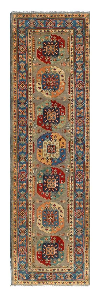 Pakistani rug Kazak 9'8"x2'10" 9'8"x2'10", Persian rug Hand-knotted