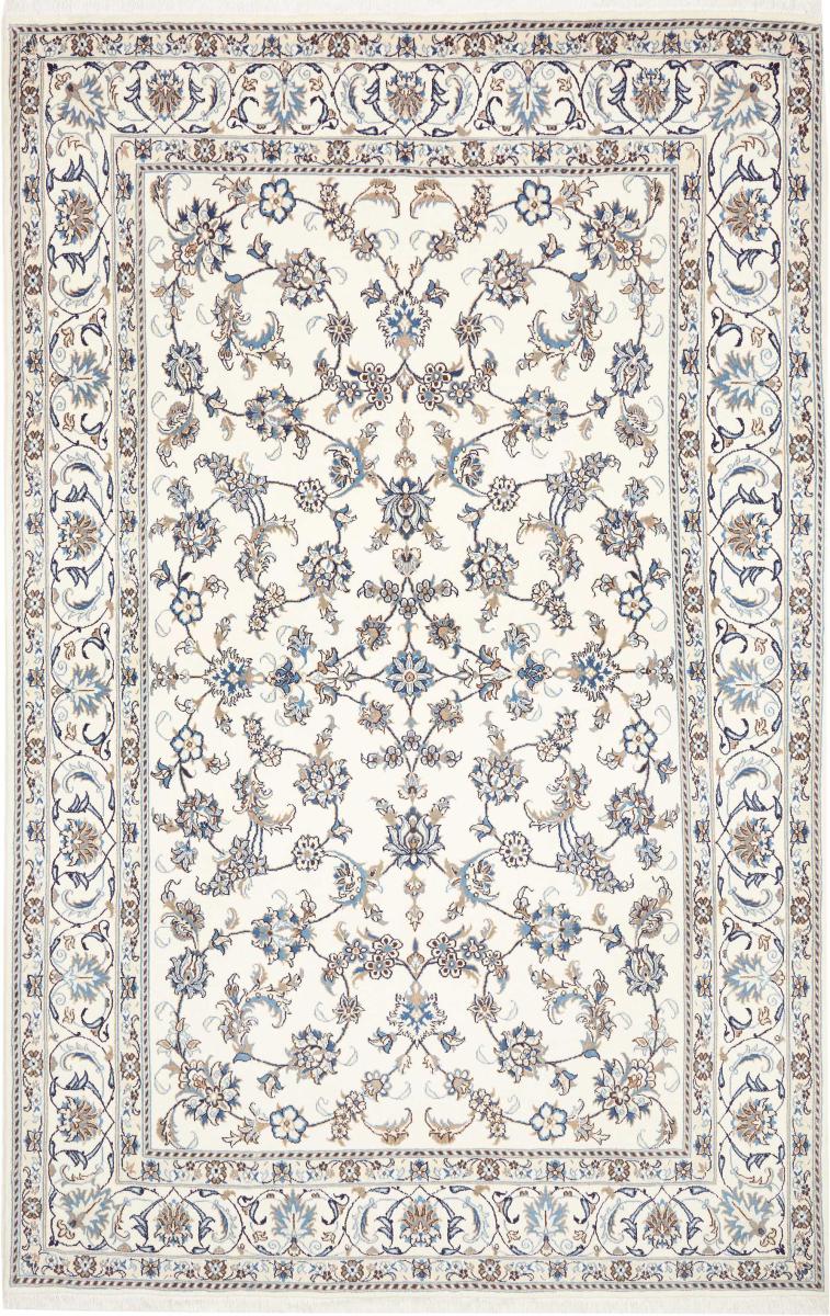 Persian Rug Nain 10'3"x6'7" 10'3"x6'7", Persian Rug Knotted by hand