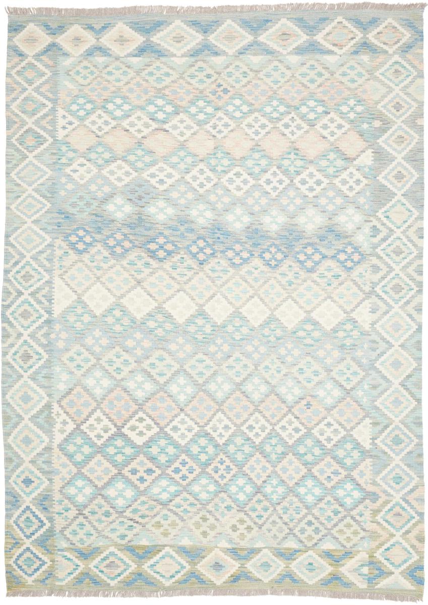 Afghanischer Teppich Kelim Afghan 251x181 251x181, Perserteppich Handgewebt