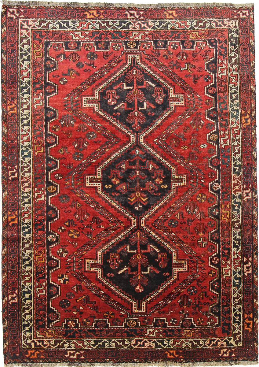 Persisk tæppe Ghashghai 249x171 249x171, Persisk tæppe Knyttet i hånden