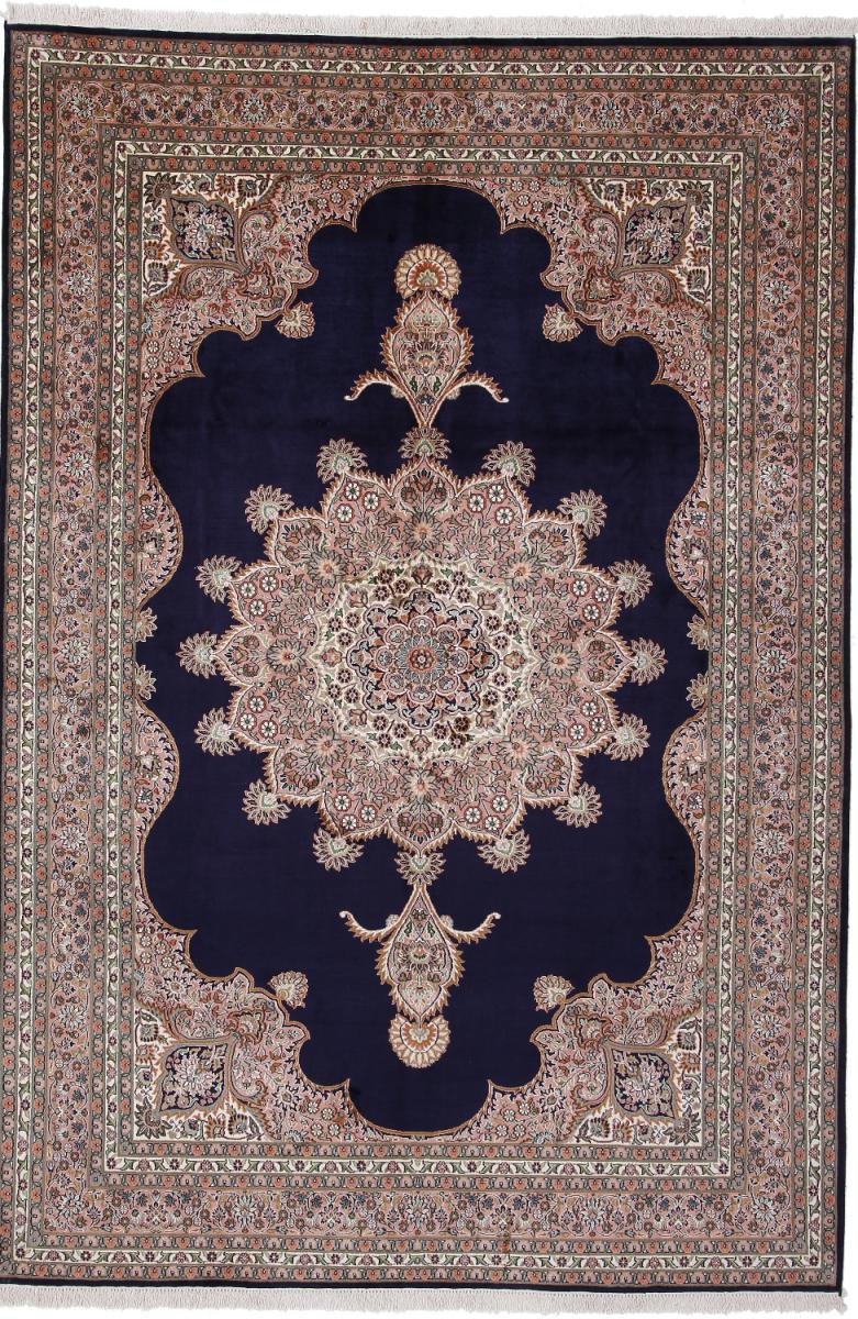 Indisk tæppe Kashmir Pure Silke 277x189 277x189, Persisk tæppe Knyttet i hånden