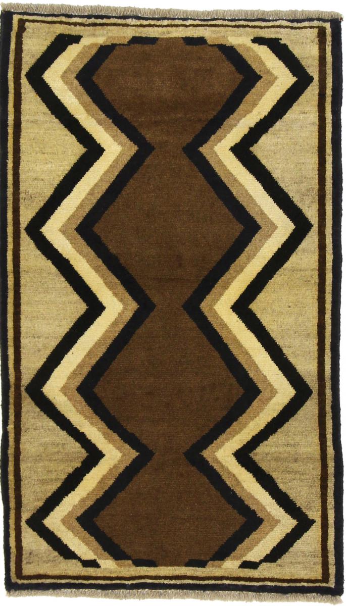 Tapete persa Ghashghai 145x86 145x86, Tapete persa Atado à mão