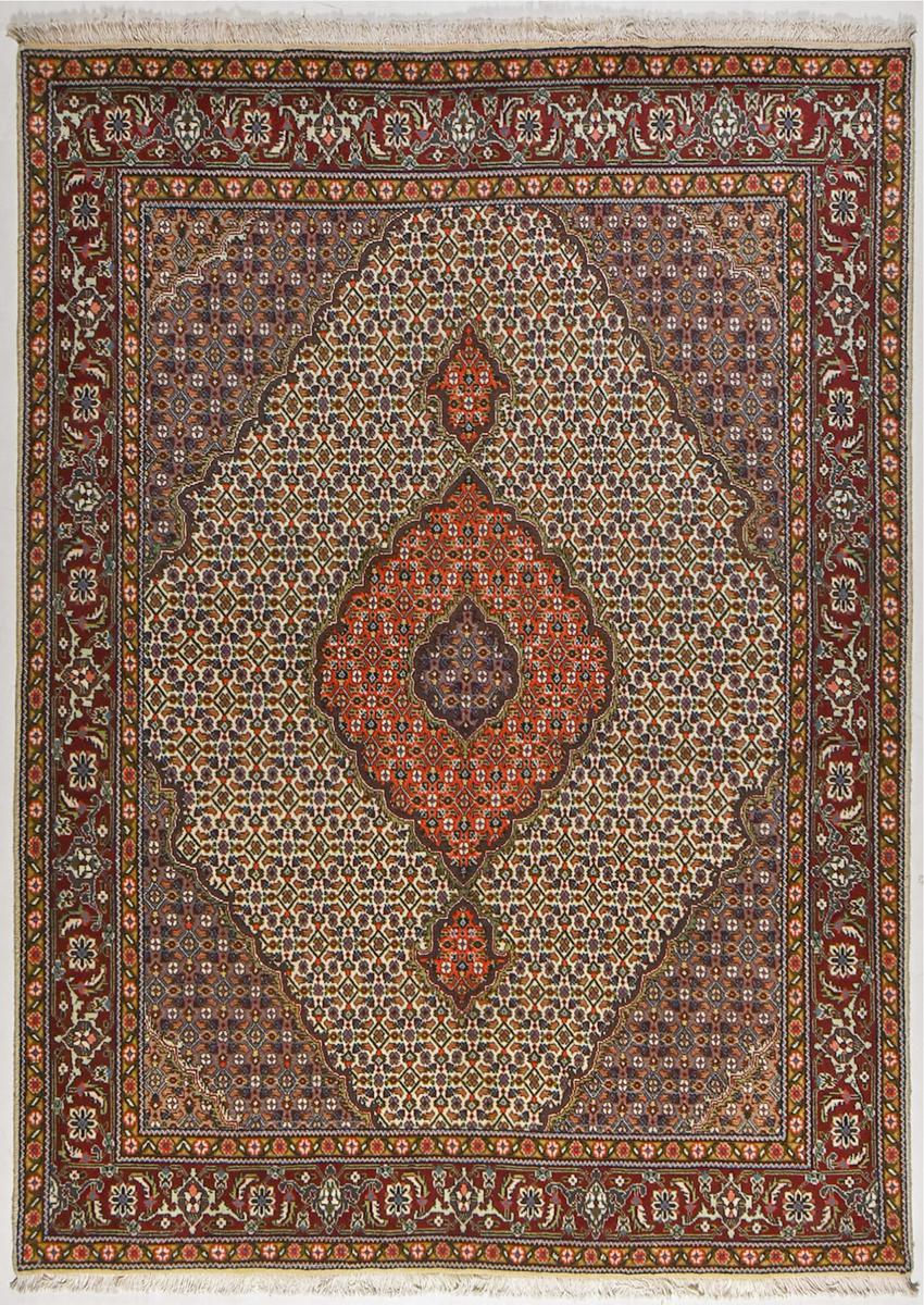 Tapete persa Tabriz 40Raj 209x154 209x154, Tapete persa Atado à mão