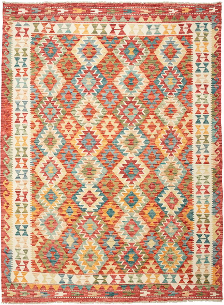 Tapis afghan Kilim  Afghan 248x181 248x181, Tapis persan Tissé à la main