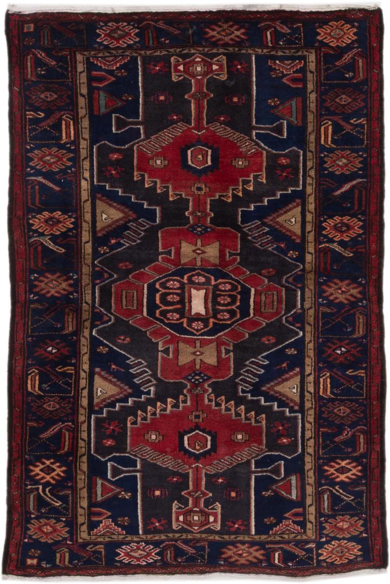 Perzisch tapijt Hamadan 204x141 204x141, Perzisch tapijt Handgeknoopte