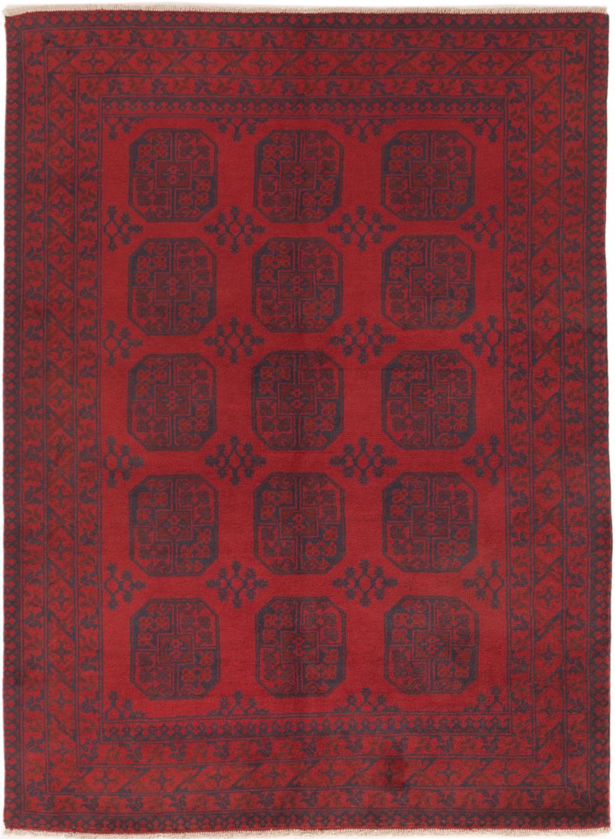 Tapete afegão Afegão Akhche 196x148 196x148, Tapete persa Atado à mão