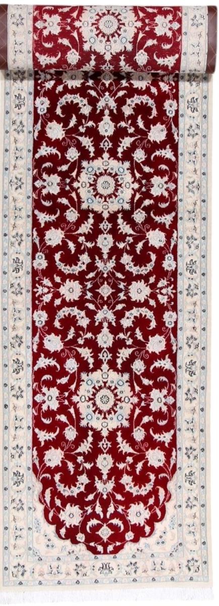 Persisk tæppe Nain 9La 311x78 311x78, Persisk tæppe Knyttet i hånden