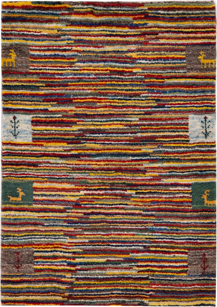 Alfombra persa Persia Gabbeh Nomad 89x62 89x62, Alfombra persa Anudado a mano
