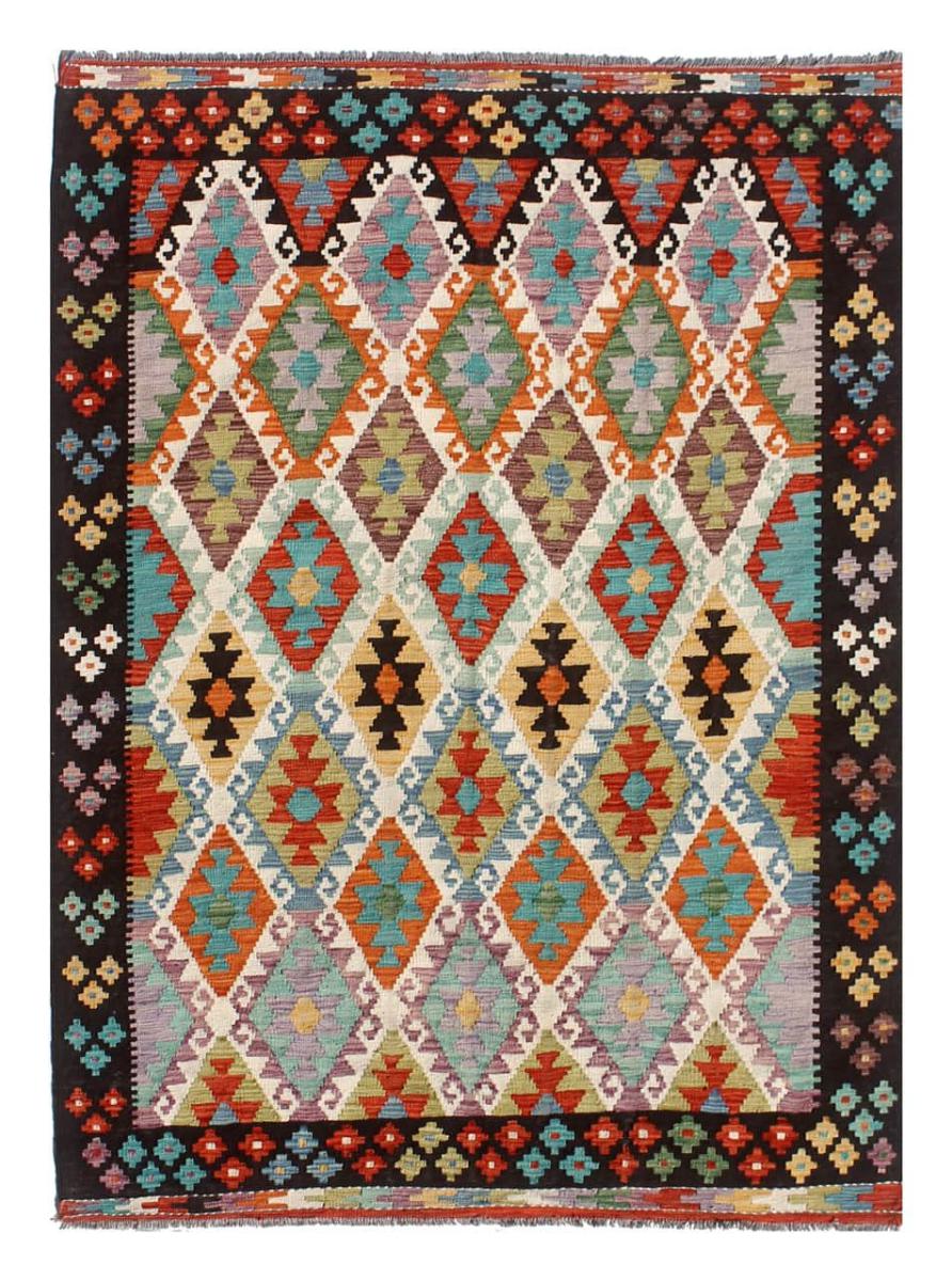 Tappeto Afgano Kilim Afghan 241x176 241x176, Tappeto persiano Tessuto a mano