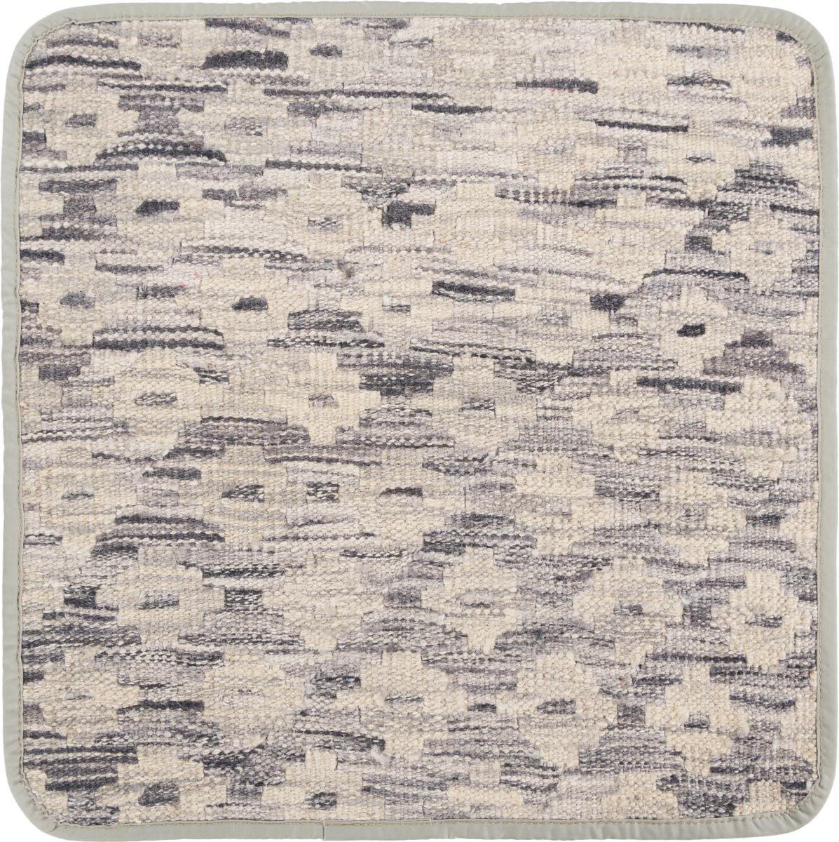 Afghan rug Kilim Afghan Cushion Cover 45x45 45x45, Persian Rug Knotted by hand