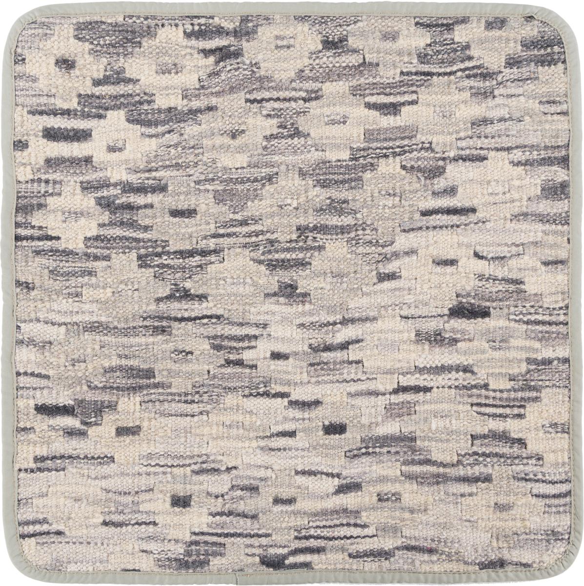 Afghan rug Kilim Afghan Cushion Cover 45x45 45x45, Persian Rug Knotted by hand