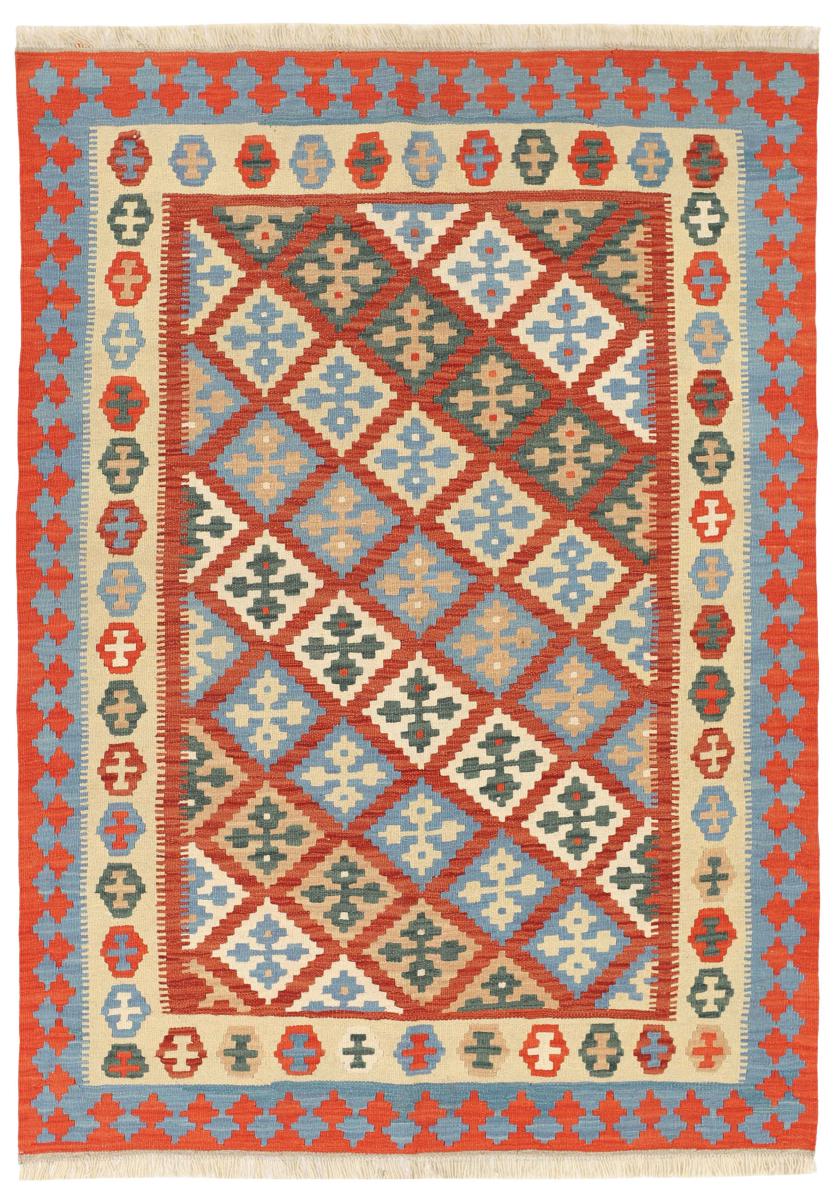 Persian Rug Kilim Fars 210x152 210x152, Persian Rug Woven by hand