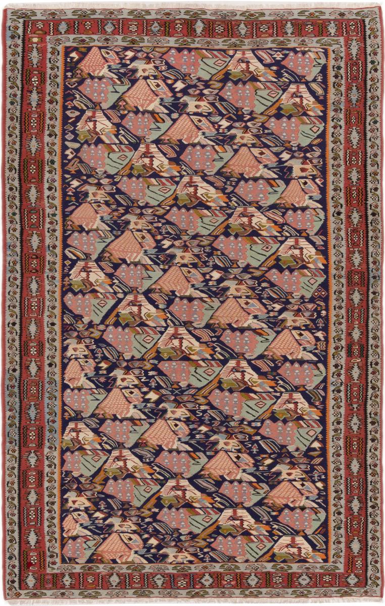 Tapete persa Kilim Senneh 299x191 299x191, Tapete persa Atado à mão