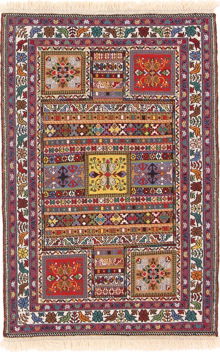 Persian Rug Kilim Sirjan 98x65 98x65, Persian Rug Knotted by hand