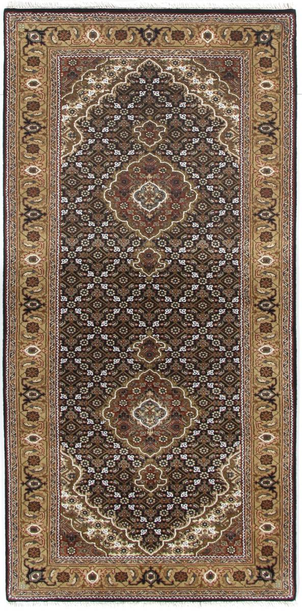 Tapis indien Tabriz 206x82 206x82, Tapis persan Noué à la main