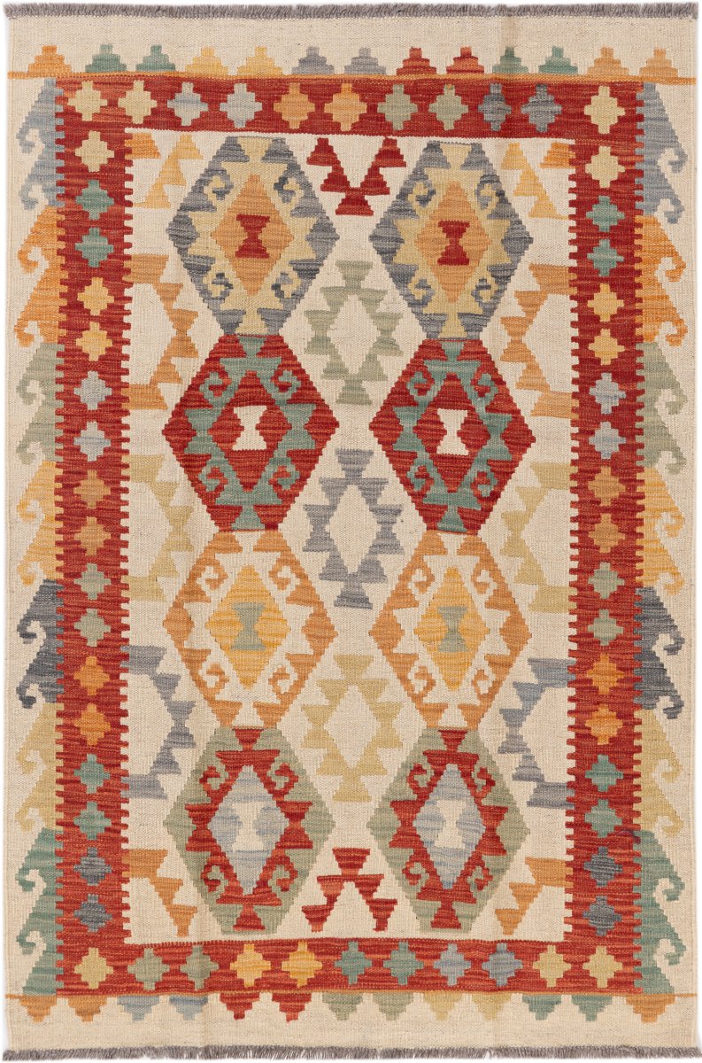 Afghaans tapijt Kilim Afghan 153x104 153x104, Perzisch tapijt Handgeweven