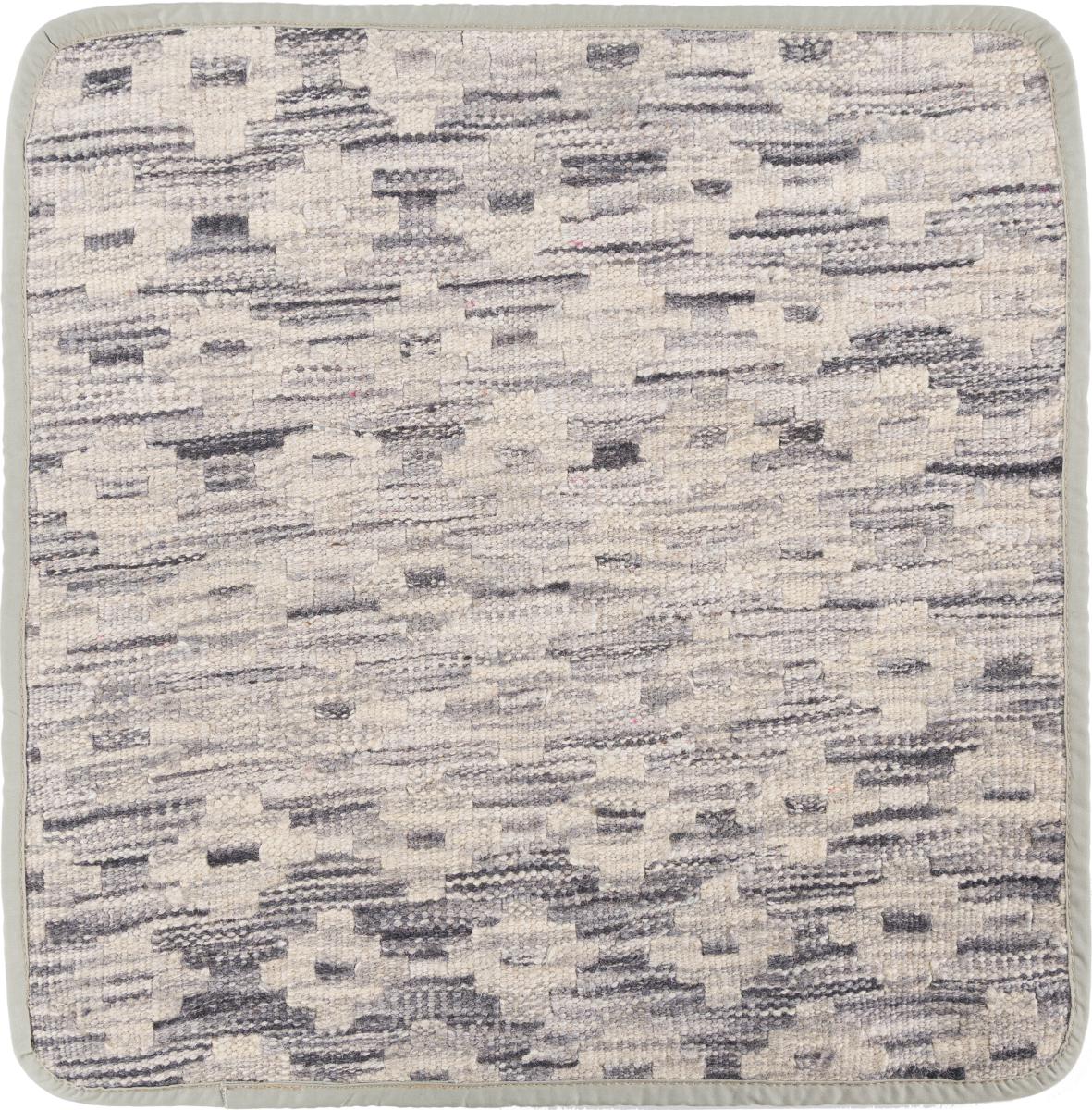 Afghan rug Kilim Afghan Cushion Cover 45x45 45x45, Persian Rug Knotted by hand