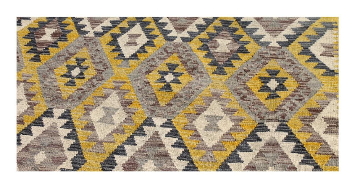 Afghan rug Kilim Afghan 6'8"x4'11" 6'8"x4'11", Persian Rug Woven by hand