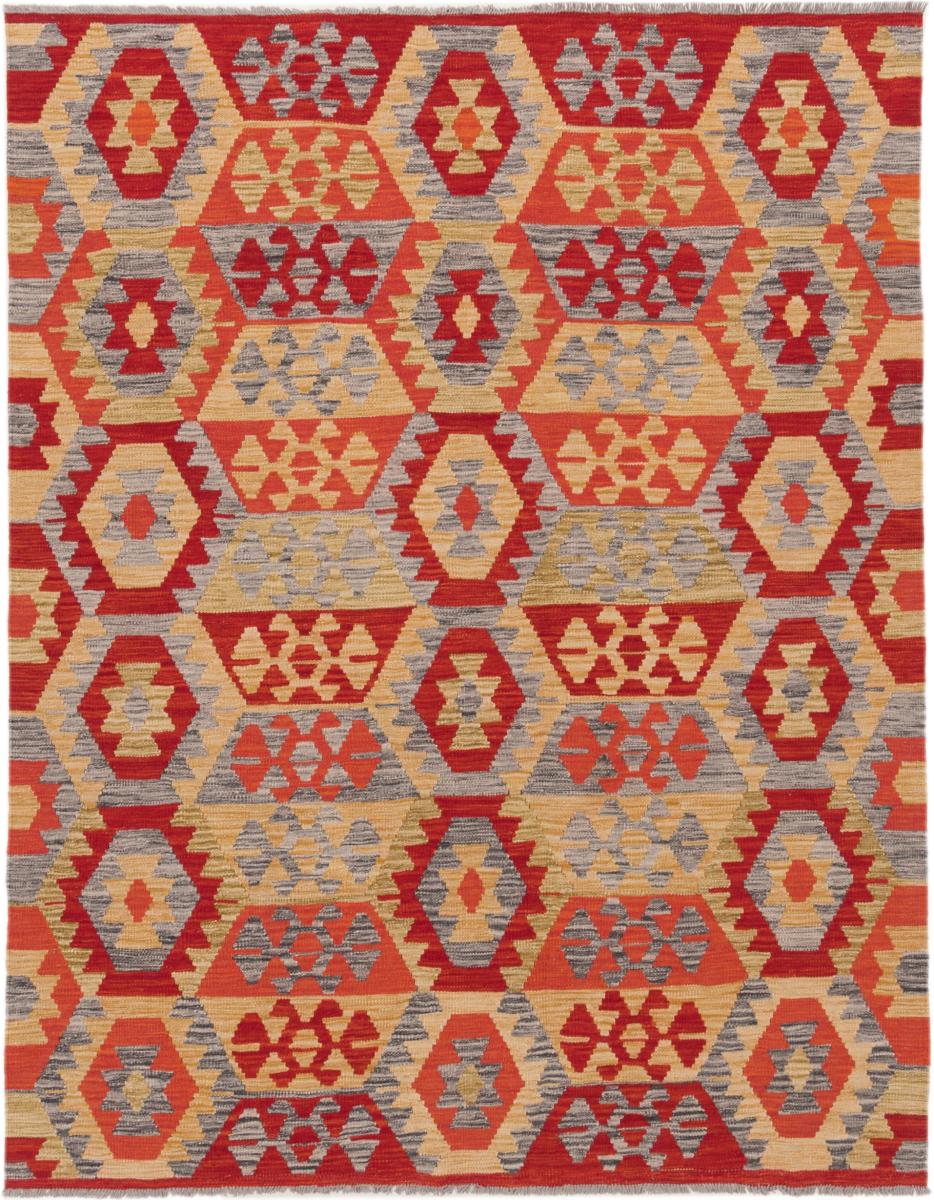 Tapete afegão Kilim Afegão 201x157 201x157, Tapete persa Tecido à mão