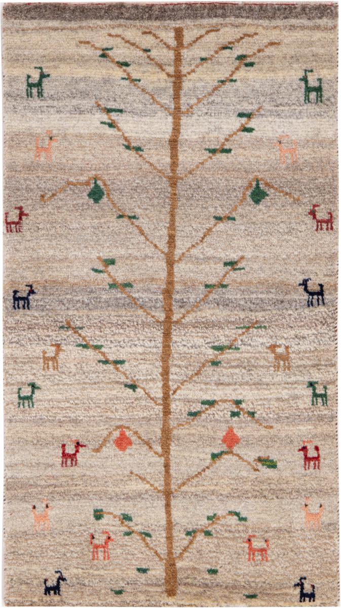 Tapis persan Persan Gabbeh Nomad 101x54 101x54, Tapis persan Noué à la main