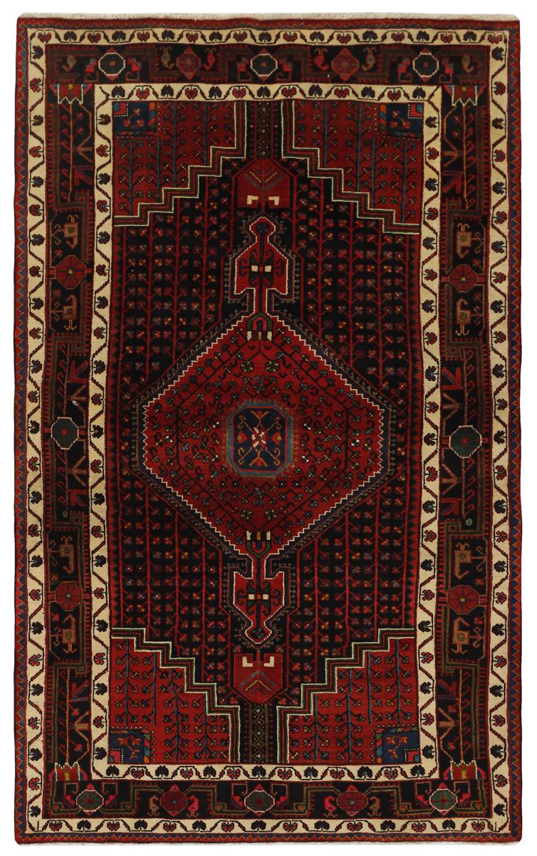 Persian Rug Tuyserkan 8'4"x4'11" 8'4"x4'11", Persian Rug Knotted by hand