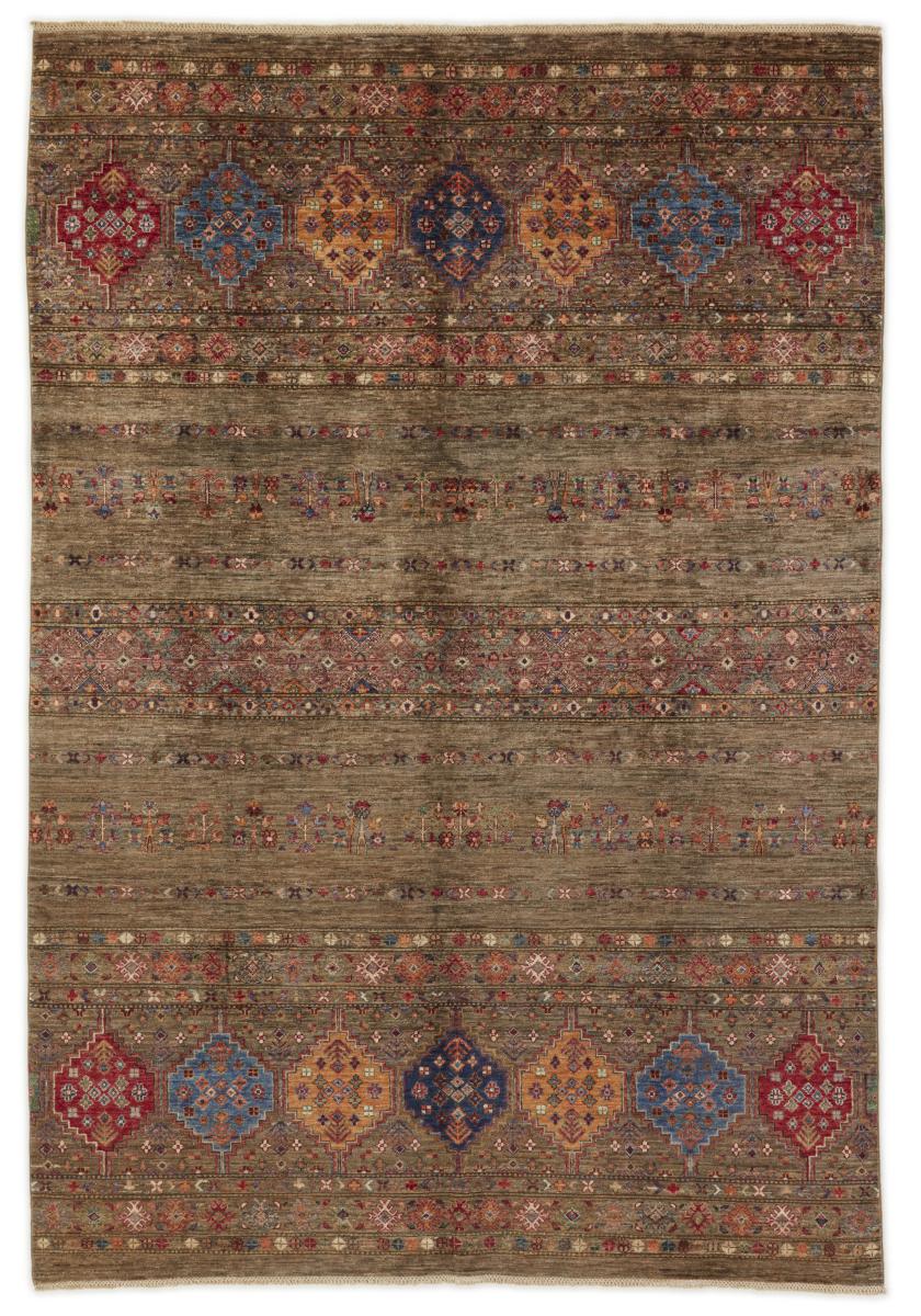 Pakistanilainen matto Arijana Shaal 296x204 296x204, Persialainen matto Solmittu käsin