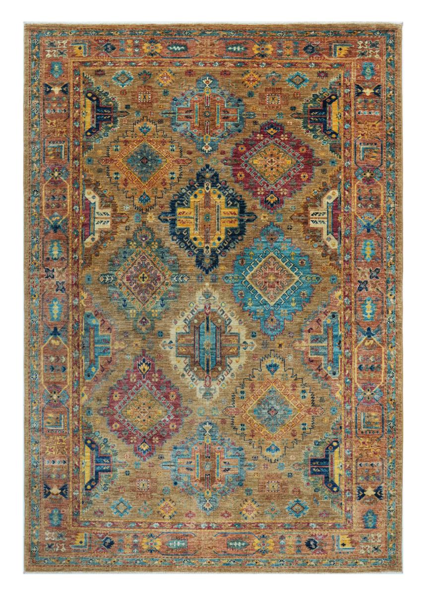 Pakistani rug Arijana Shaal 8'2"x5'7" 8'2"x5'7", Persian rug Hand-knotted