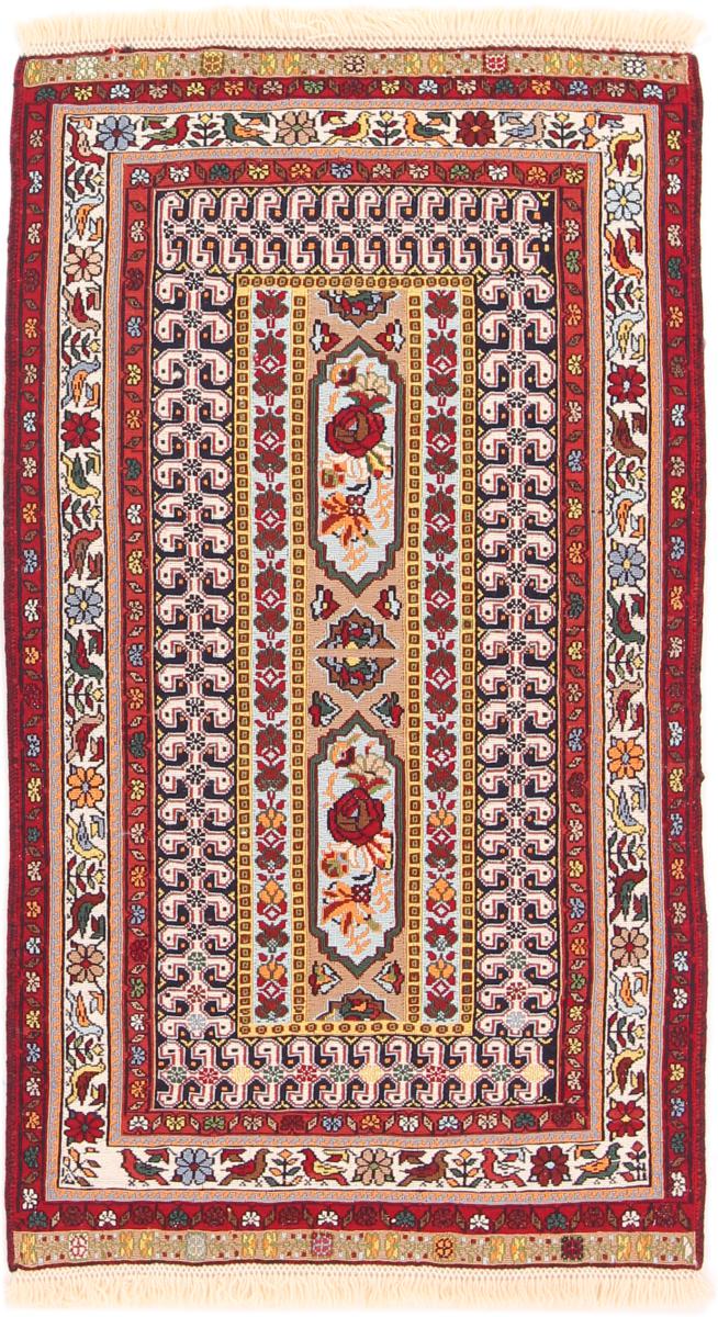 Persian Rug Kilim Soozani 108x60 108x60, Persian Rug Woven by hand