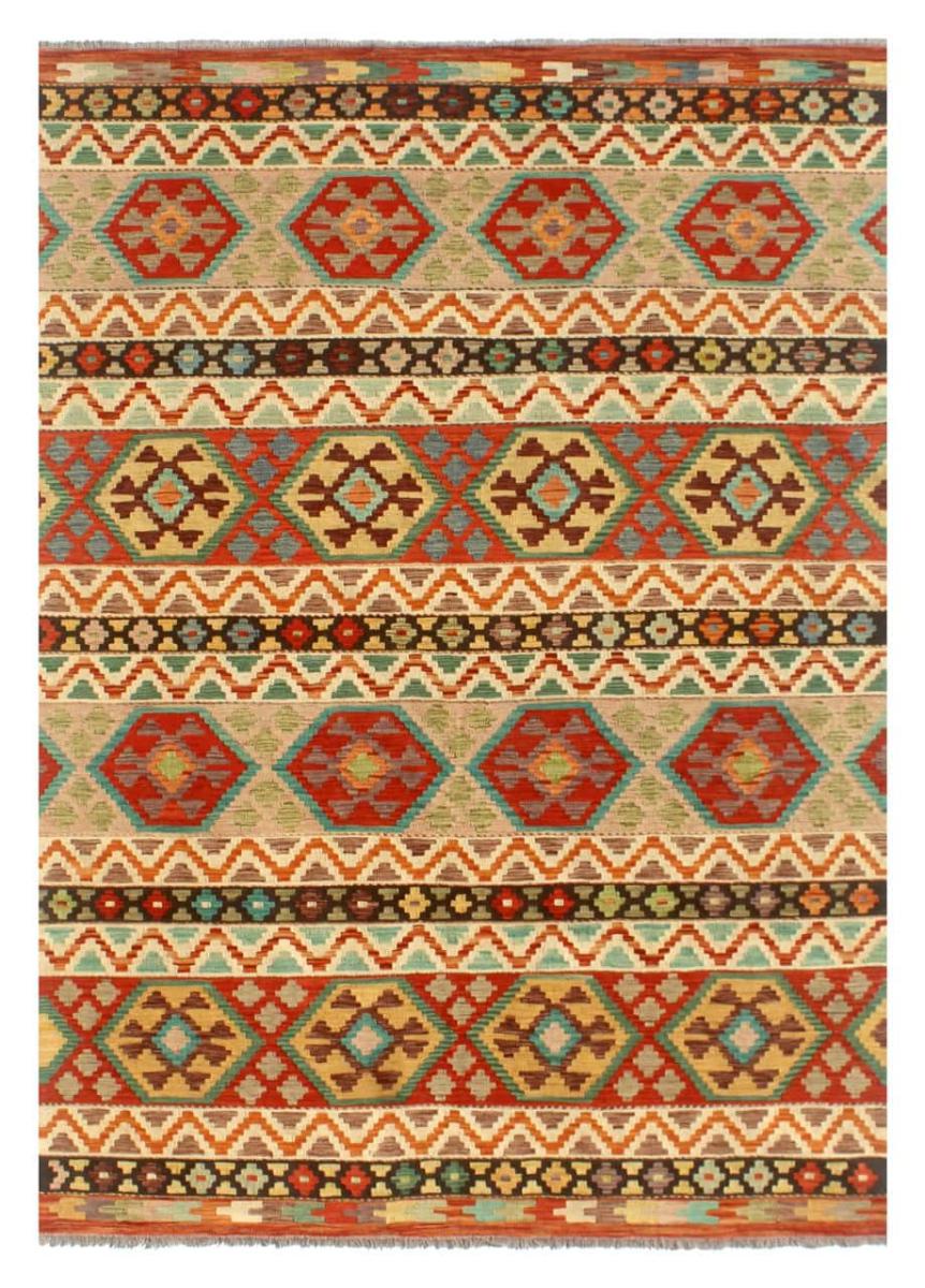 Afghan rug Kilim Afghan 8'2"x5'11" 8'2"x5'11", Persian Rug Woven by hand