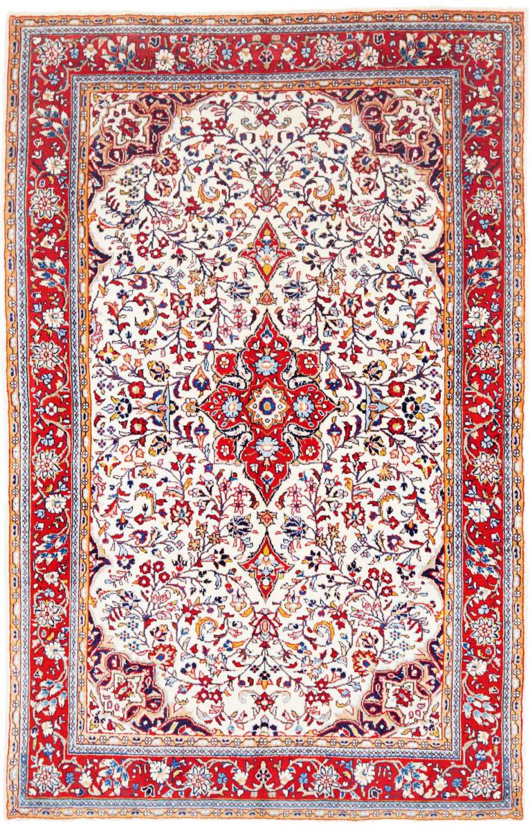 Tapis persan Sarough 203x129 203x129, Tapis persan Noué à la main