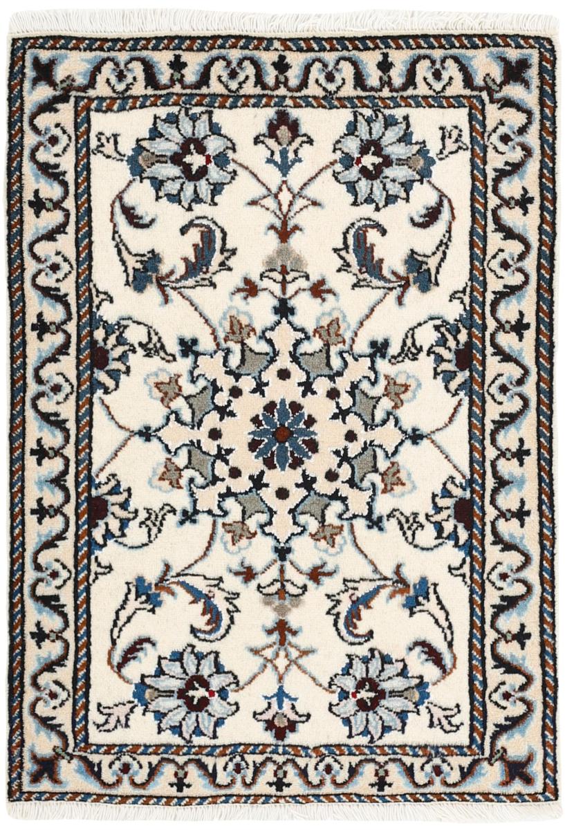 Persian Rug Nain 2'9"x1'11" 2'9"x1'11", Persian Rug Knotted by hand