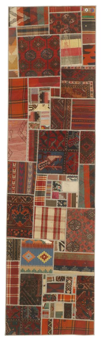 Perzsa szőnyeg Kilim Patchwork 305x81 305x81, Perzsa szőnyeg szőttesek