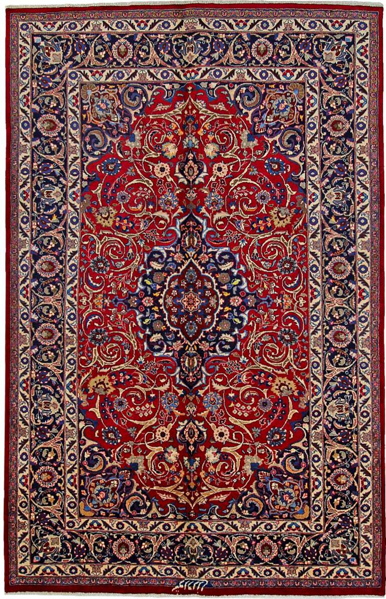 Persisk tæppe Mashhad 299x196 299x196, Persisk tæppe Knyttet i hånden