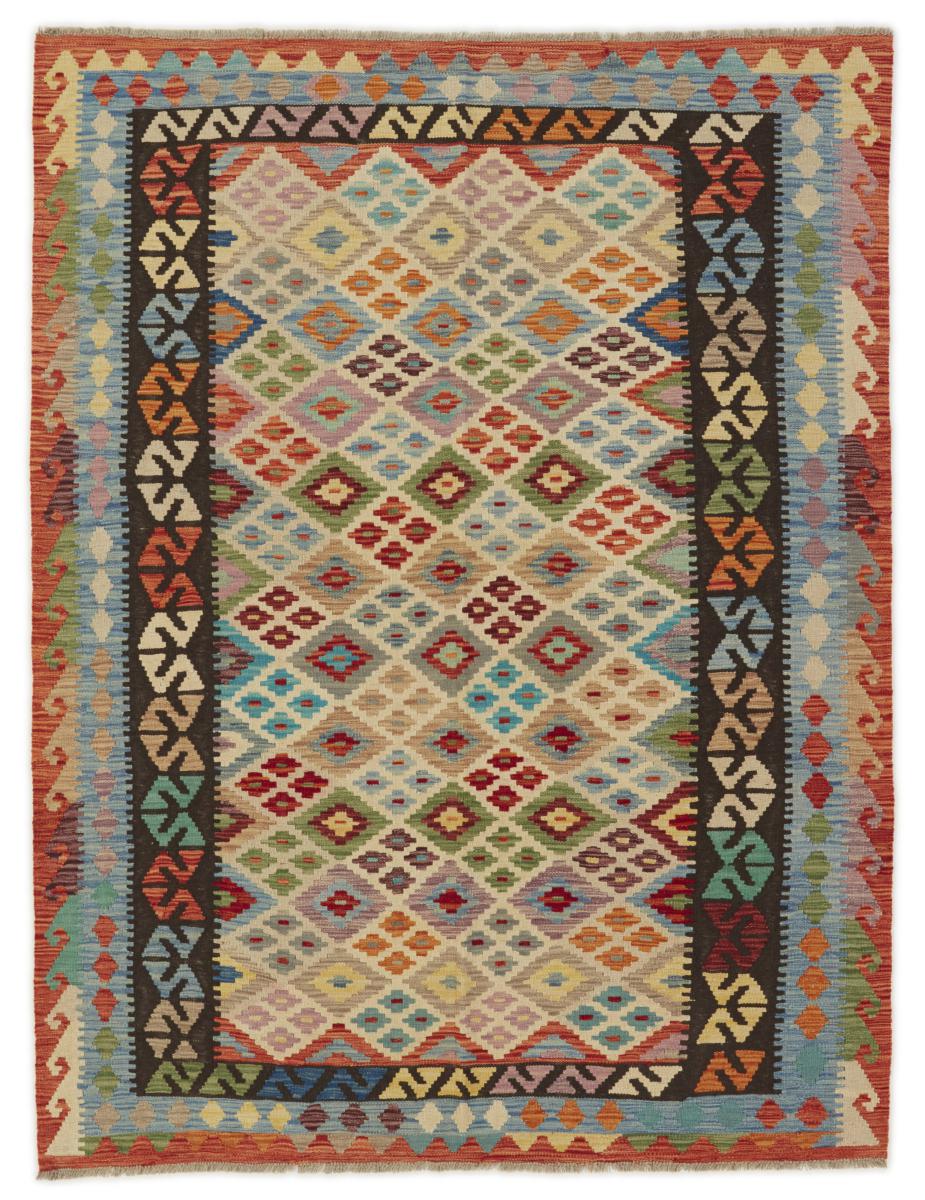 Tapete afegão Kilim Afegão 228x173 228x173, Tapete persa Tecido à mão