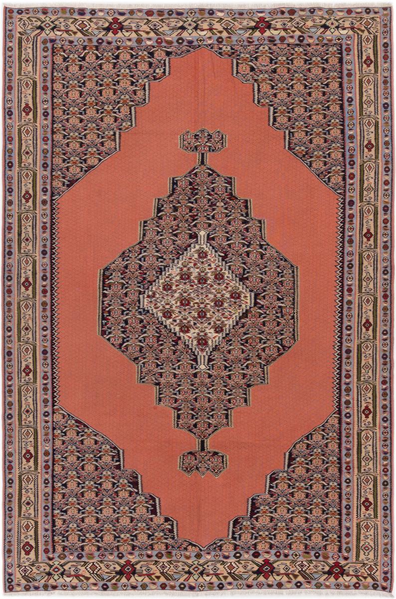 Tapete persa Kilim Senneh 299x197 299x197, Tapete persa Atado à mão