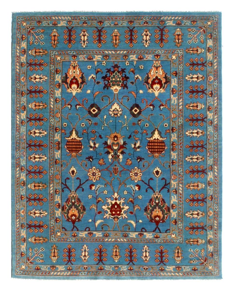 Πακιστανικό χαλί Kazak 242x173 242x173, Περσικό χαλί Χειροποίητο με κόμπους