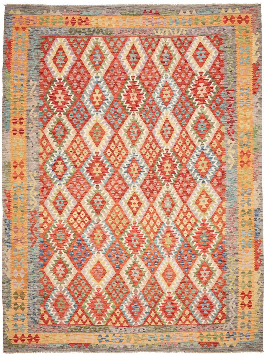 Afghansk teppe Kelim Afghan 343x258 343x258, Persisk teppe Handwoven 