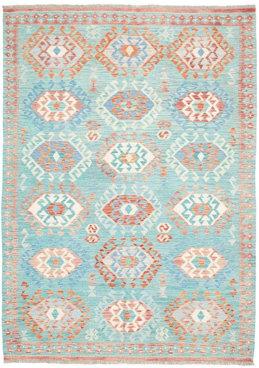 Tappeto afghano Kilim Afghan 243x169 243x169, Tappeto persiano Tessuto a mano