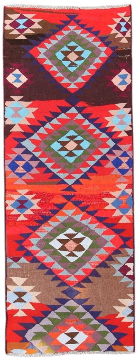 Persisk teppe Kelim Fars Antikke 236x89 236x89, Persisk teppe Handwoven 