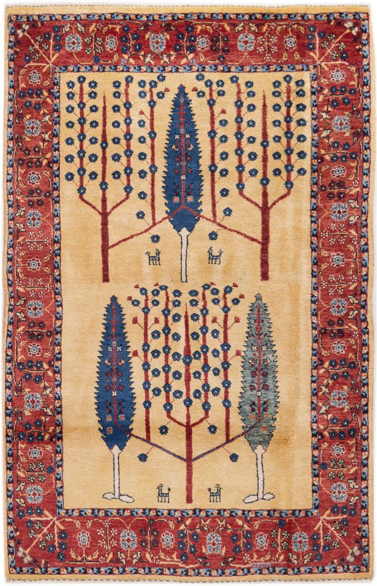 Persian Rug Persian Gabbeh Loribaft Z 159x101 159x101, Persian Rug Knotted by hand