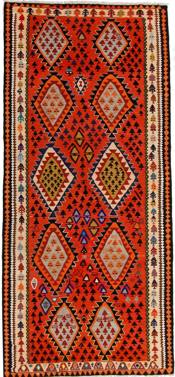 Tapete persa Kilim Fars Azerbaijan Antigo 295x126 295x126, Tapete persa Tecido à mão